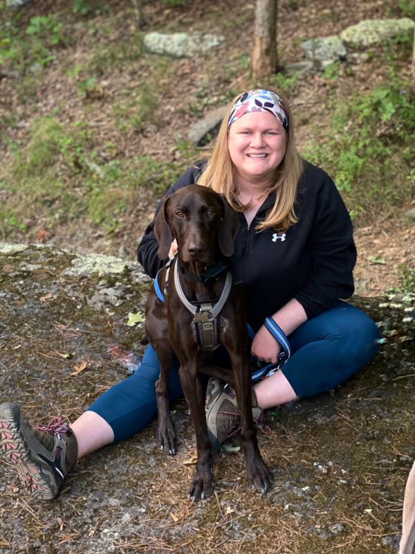 Sarah & Jake Hiking