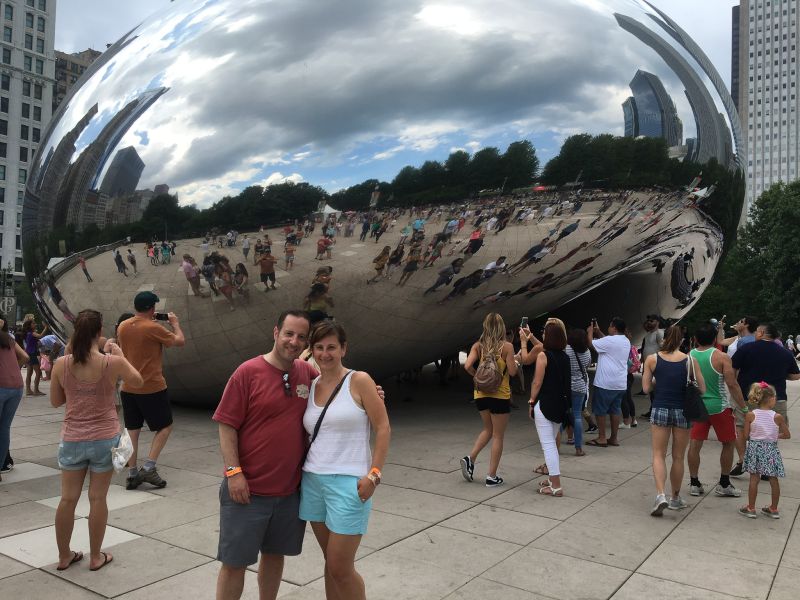At the Chicago Bean