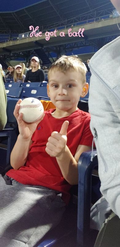 Stone Got a Ball!