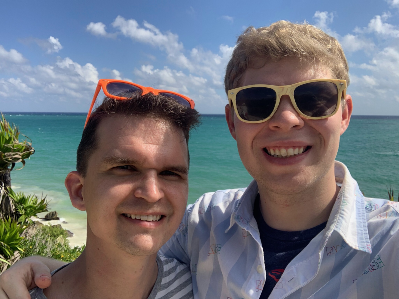 Enjoying Cancun