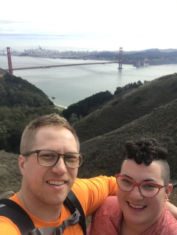 Hiking the Marin Headlands - View of Golden Gate