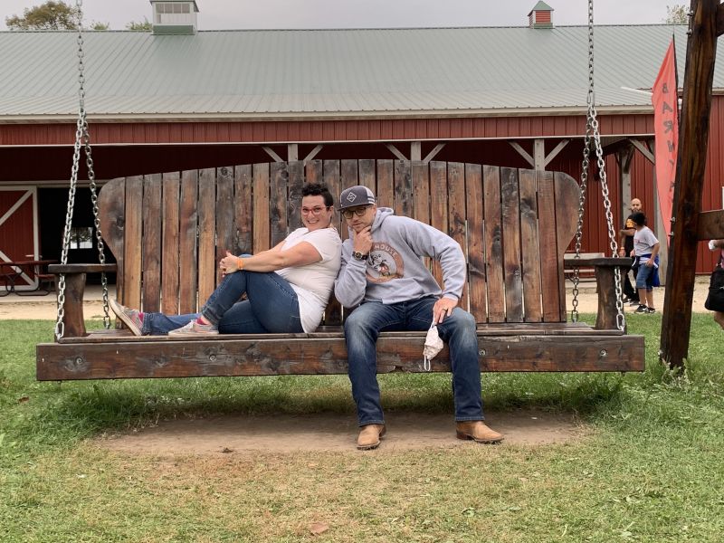 Posing on the Farm