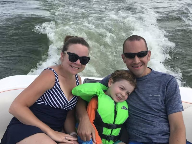 Family Time on the Boat