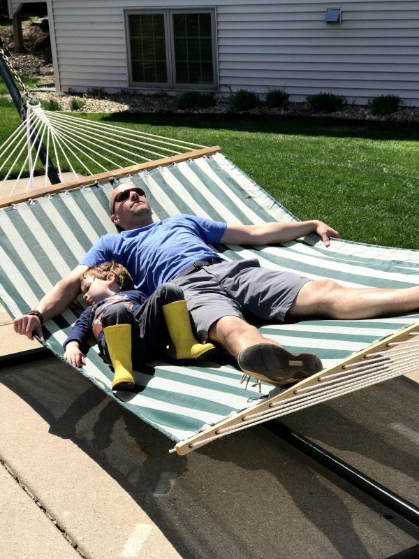 Relaxing in the Hammock