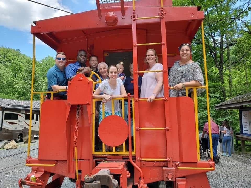 With Family & Friends on the Bryson City Train