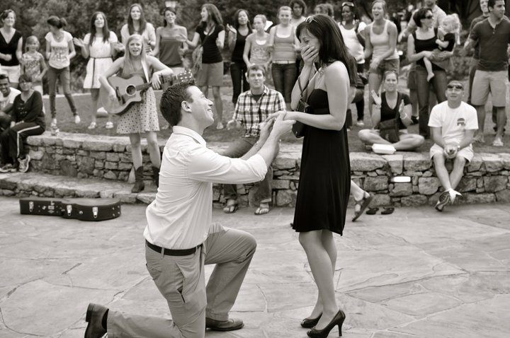 Kyle Proposed With a Flash Mob