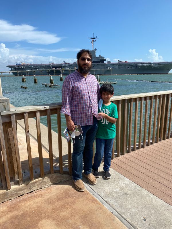 Visiting a Naval Ship