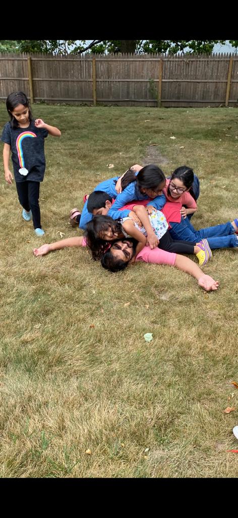 Playing Tag with Family