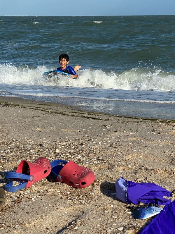 Playing in the Ocean