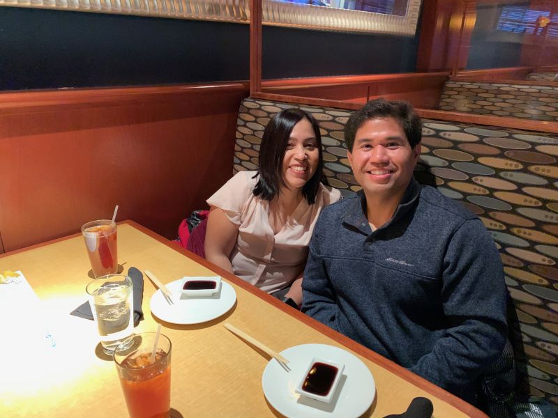 Date Night at Our Favorite Sushi Spot