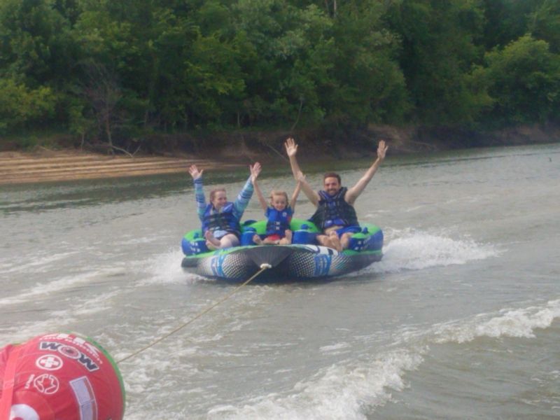 Out on the Lake With Family