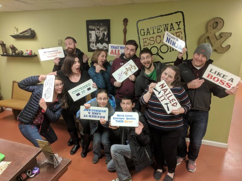 Annual Escape Room Outing With Our Siblings