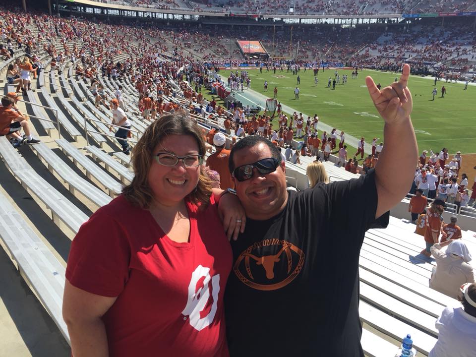 At a Football Game