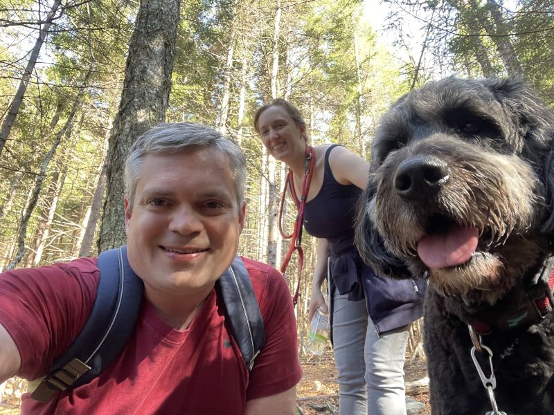 Hiking With Buddy