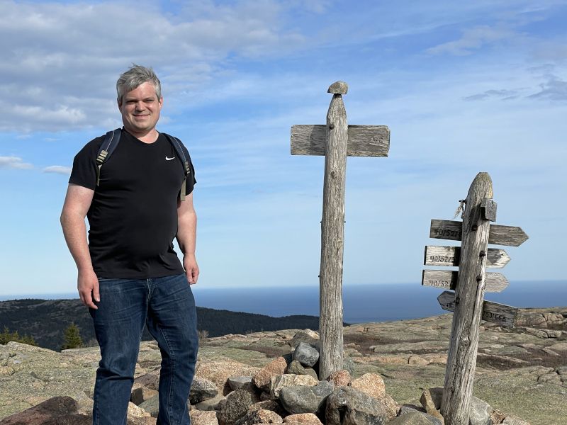 Tim Hiking