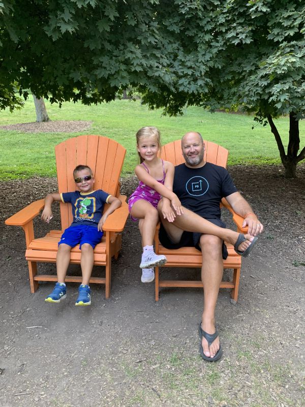Relaxing With the Kids
