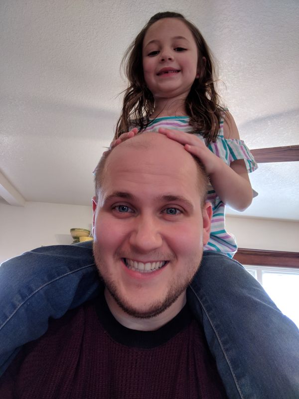 Jordan Being Silly With Our Niece