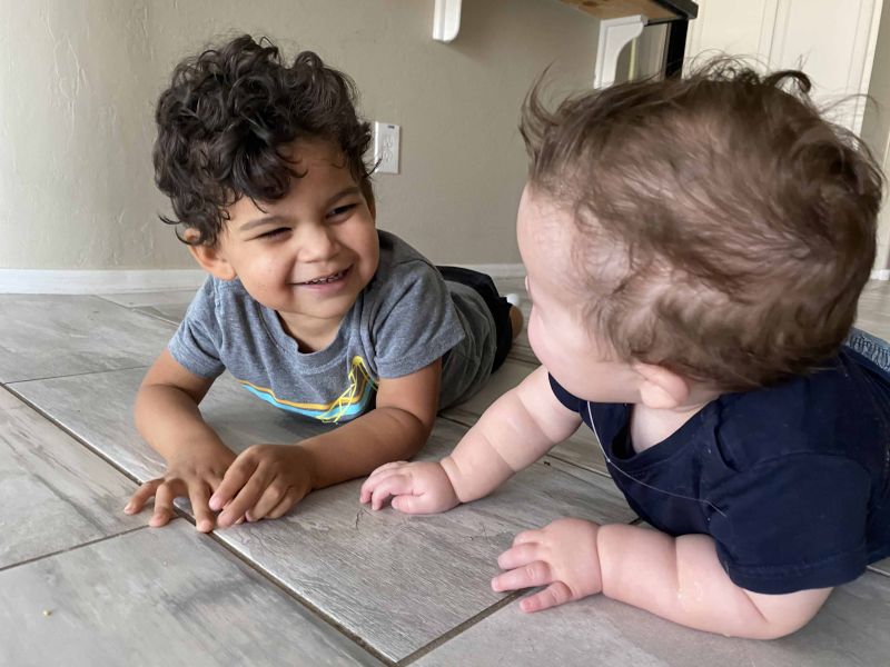 The Kiddos Enjoying a Little Hangout Time