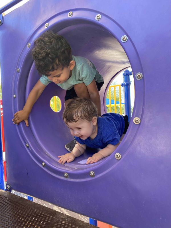 Teaming Up at a Local Park