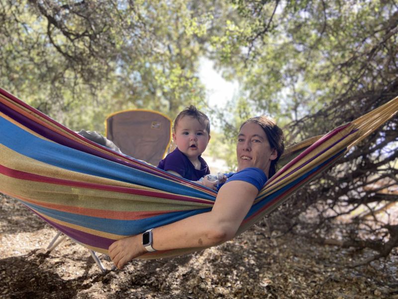Relaxing in the Hammock