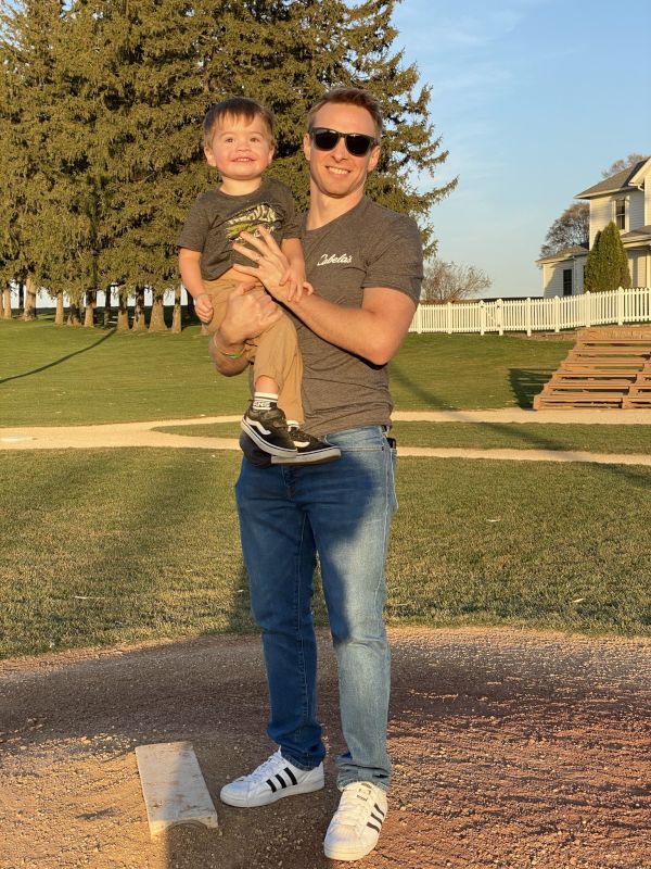 Visiting the Field of Dreams Movie Set With Our Nephew