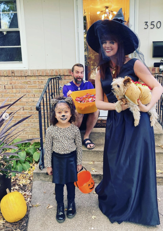 Halloween With Our Niece