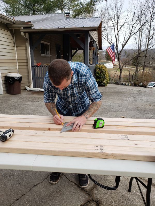 Jeremy Working on a Project