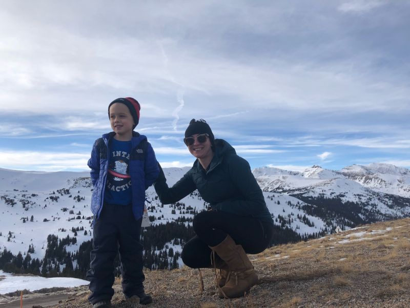 Hiking in the Mountains