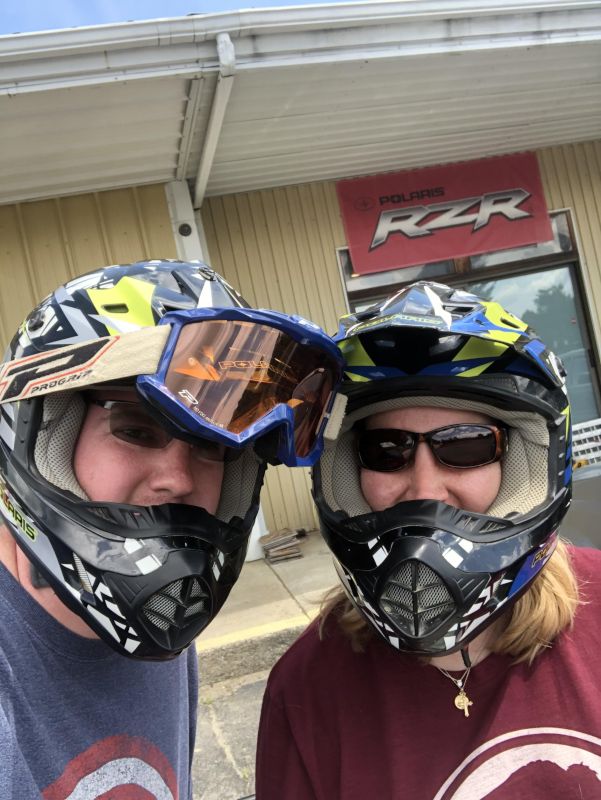 ATVing in Maine