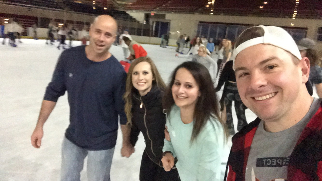 Ice Skating With Friends