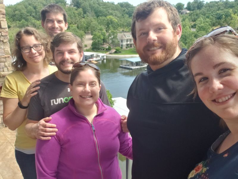 With Friends at the Lake