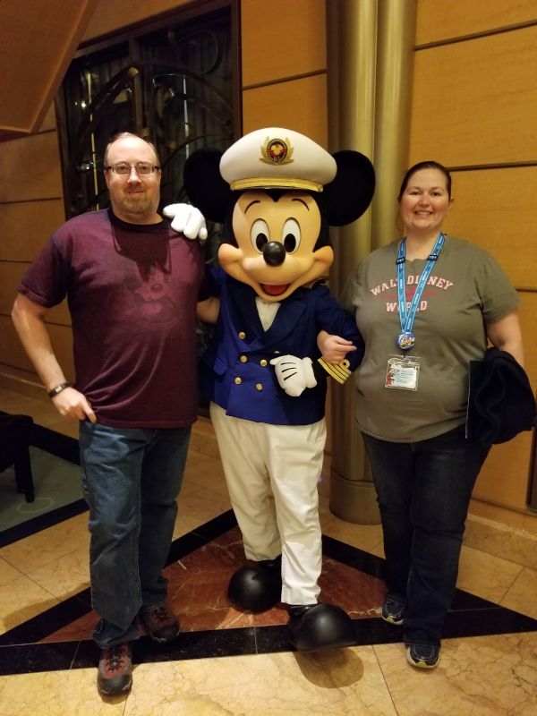 Having a Great Time With Mickey Mouse