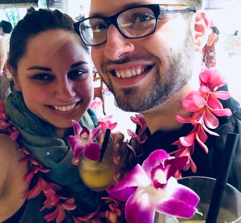 Lovely Flowers and Fruit Juice in Bali