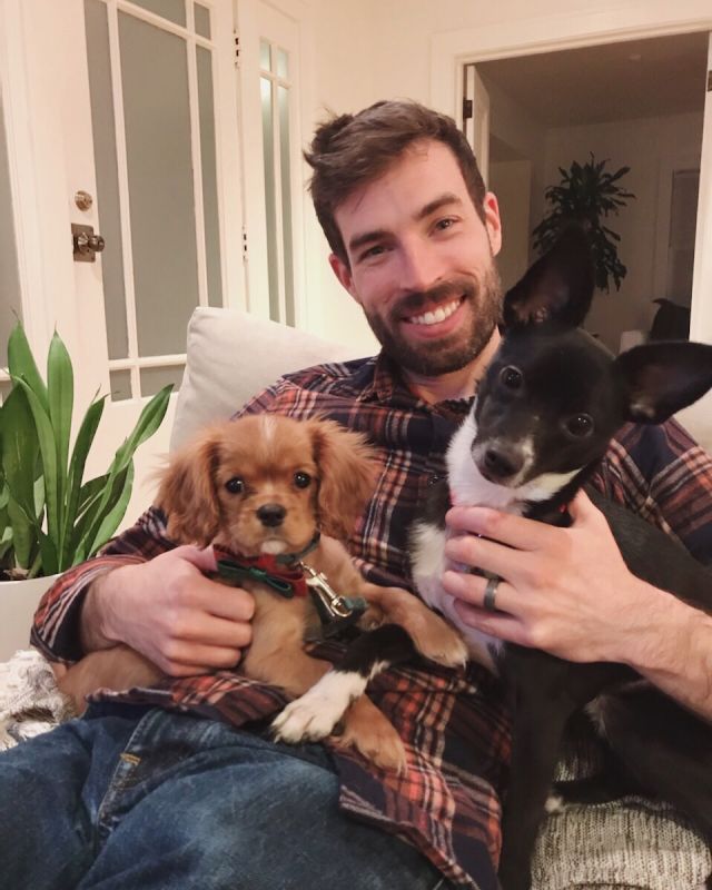 Hadley with Teddy and Tito