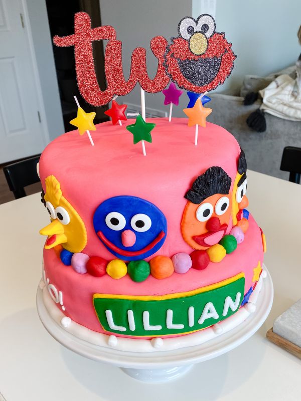 Birthday Cake Made By Liz