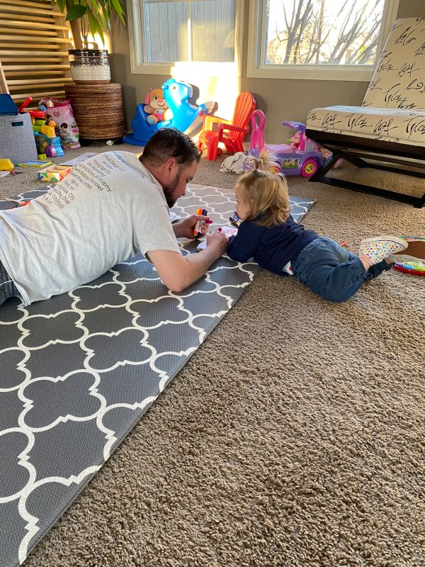 Coloring with Daddy