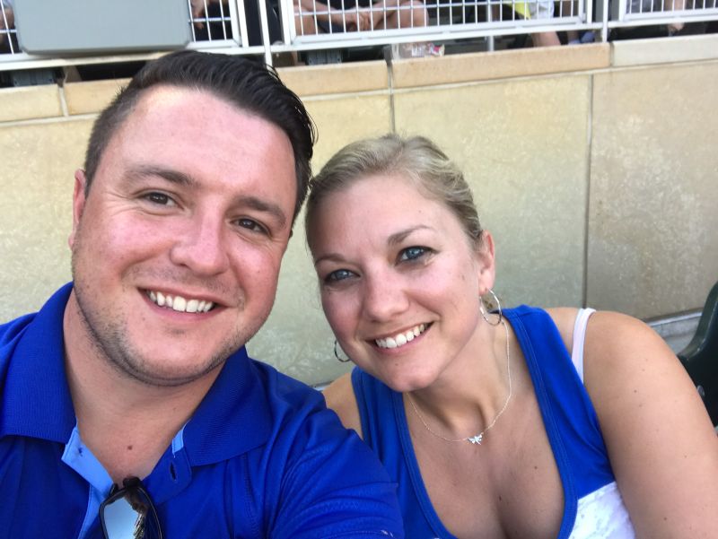 Baseball Game While on Vacation
