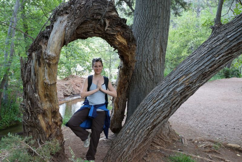 A Yoga Moment in Nature