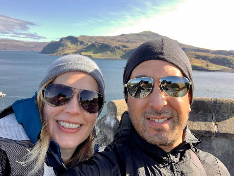 Enjoying the View on Isle of Skye, Scotland