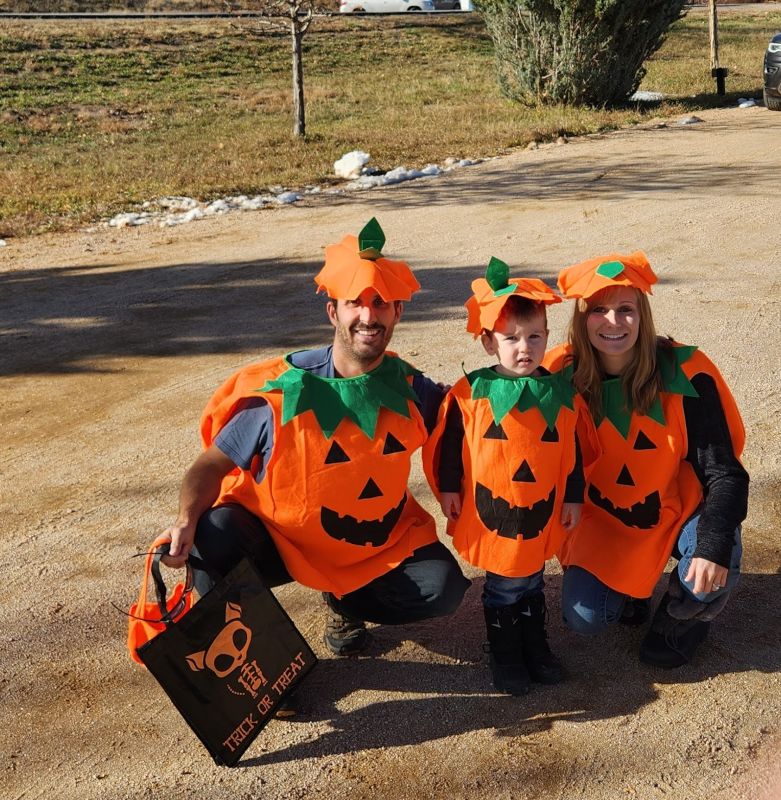 Family Pumpkin Patch (Weston Chose the Costumes)