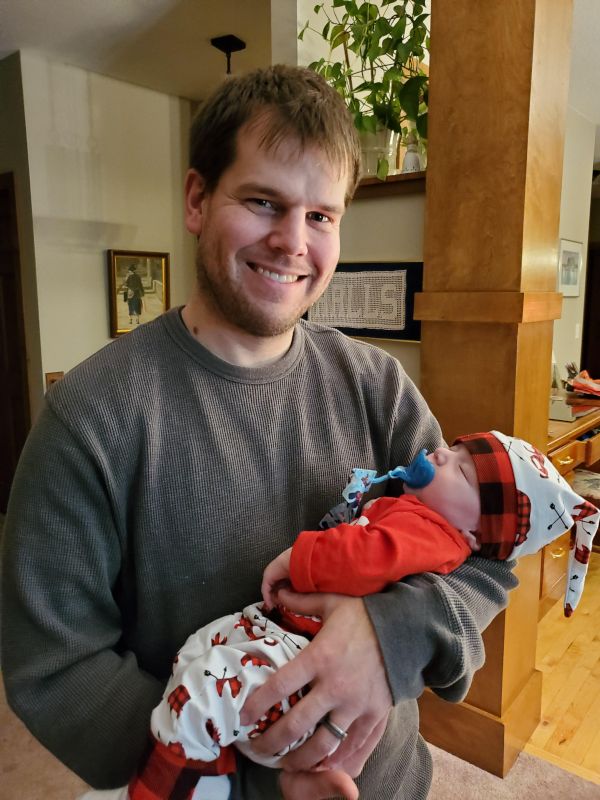 Adam & Isaac on Christmas